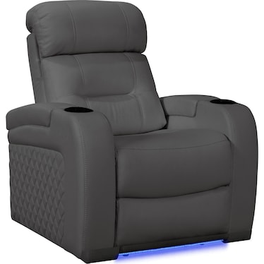 Nico Gray Dual Power Recliner