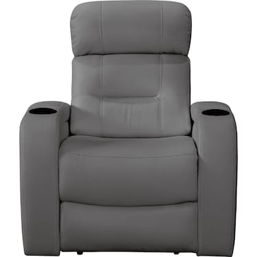 Nico Gray Dual Power Recliner