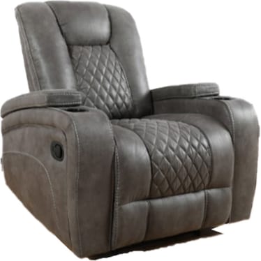 Cayman Gunmetal Recliner