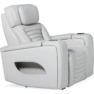 Calla Fog Dual Power Recliner & LED Light