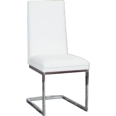 Reliant White Side Chair