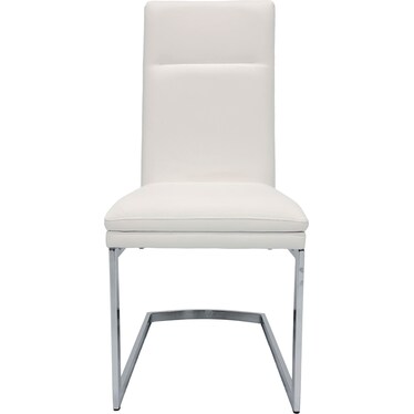 Reliant White Side Chair