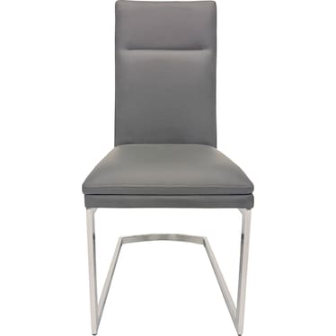 Reliant Charcoal Side Chair