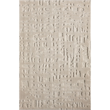 Natural Beige Patches Rug