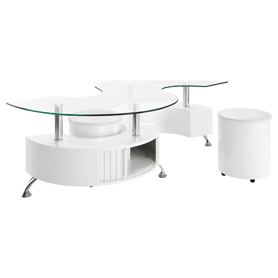 s shape coffee tables   