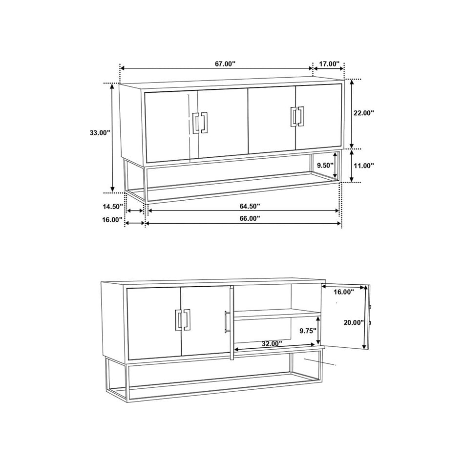 sawyer sideboards & buffets   