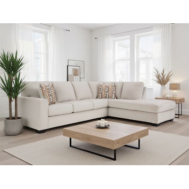 Waverly Stone Right Sectional