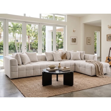 Fiorina Chenille 3 Pcs Sectional