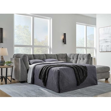 Silas Gray Left Full Sleeper Sectional