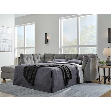 Silas Gray Right Full Sleeper Sectional