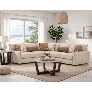 Kellan Modular 3 Pcs Sectional