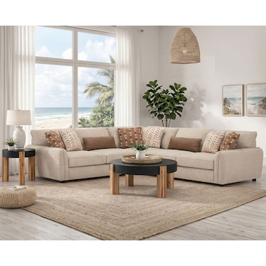 Kellan Modular 3 Pcs Sectional