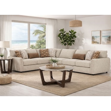 Kellan Modular 4 Pcs Sectional