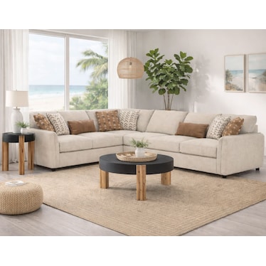 Kellan Modular 4 Pcs Sectional