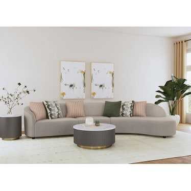 Shannon 3 Pcs Sectional