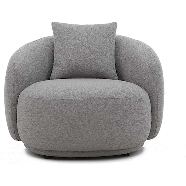 Sheyla Boucle Gray Chair