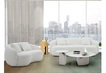 sheyla living room sets bkwhtpcs  