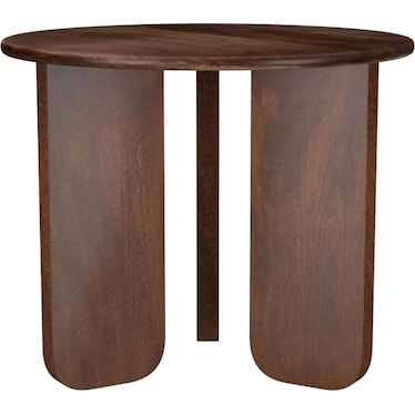 Janice Mango Wood End Table