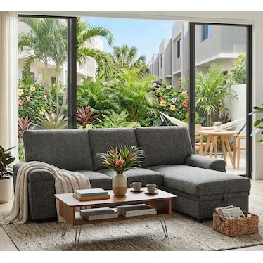 Silvana Granite Sleeper Sectional