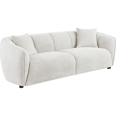 Belmar Ivory Chenille Sofa