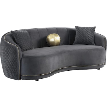 Dumont Velvet Sofa