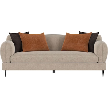 Terry Beige Chenille Sofa