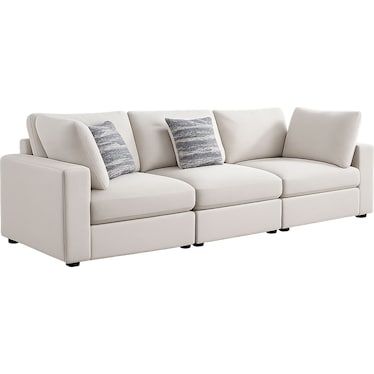 Haven Beige 3 Pcs Modular Sofa