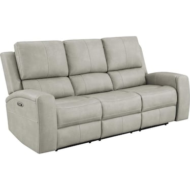 Dario Fog Triple Power Recliner Sofa w/ DDT