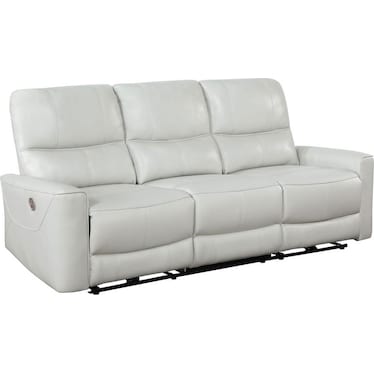 Augustine Fog Power Recliner Sofa