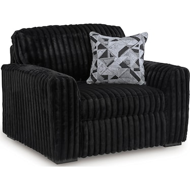 Laurenn Onyx Chair and a Half