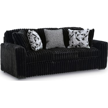 Laurenn Onyx Sofa