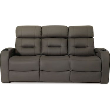Nico Gray Dual Power Recliner Sofa