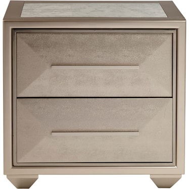 Soho Champagne Nightstand