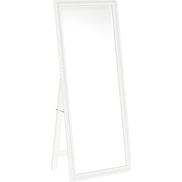 Pawel Floor Mirror with LED Lighting White