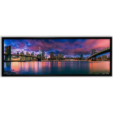 New York City Skyline Canvas Wall Art