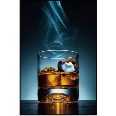 Just a Scotch Acrylic Wall Art w/ Frame