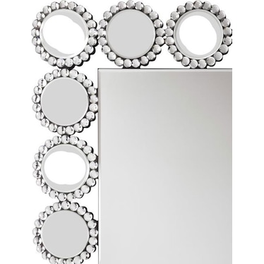 Claudette Wall Mirror with Lighting