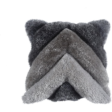 Mateos Gray Diamond Pillow