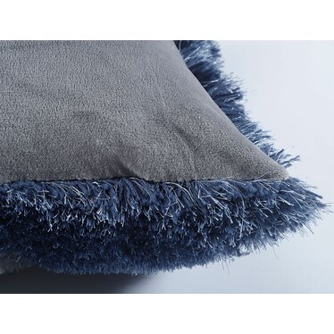 Mateos Blue Ripples Pillow