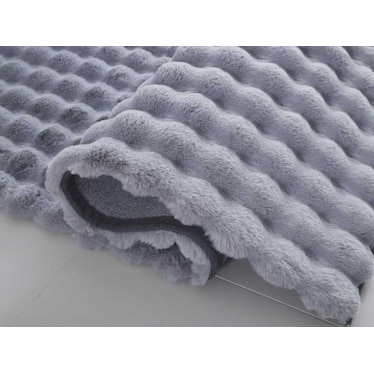 Valencia Gray Bubbles Collection Rug