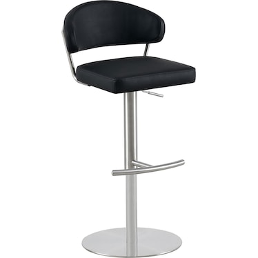 Lucas Black Adjustable Stool