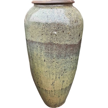 Large Glazed Handmade Pot