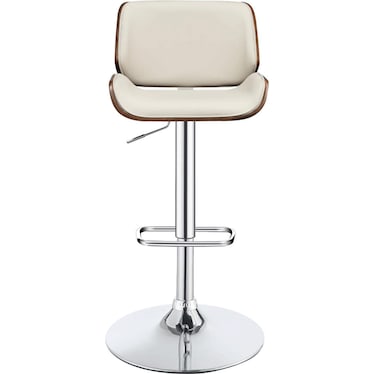 Taylor Cream Adjustable Bar Stool