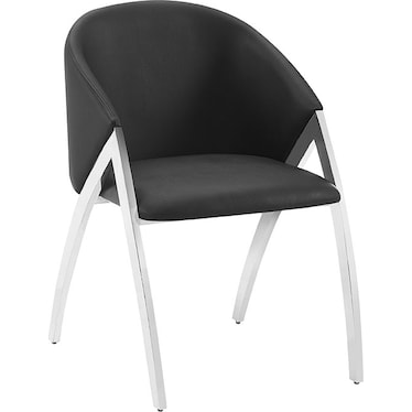 Tomasso Black Side Chair