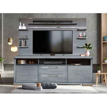 Tucson Gray 80" Entertainment