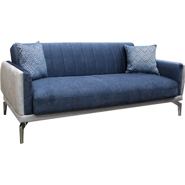 Valens Navy Sofa Sleeper