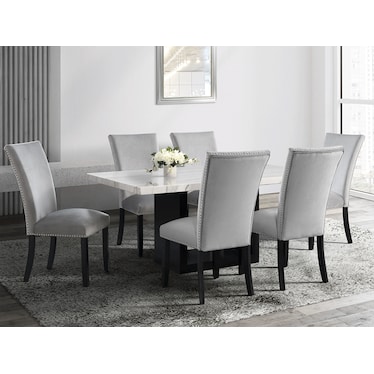 Valentino Silver Dining 5 Pcs Set