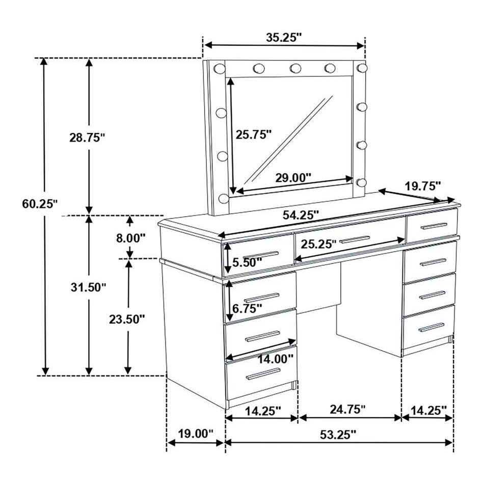 vanities v pcs  