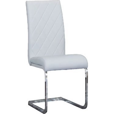 Veneto Light Gray Side Chair