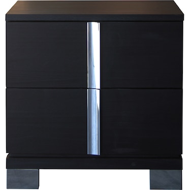 Venezia Black Night Stand